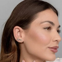 Dupla de Brincos Borboletinha Colorida