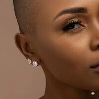 Brinco Ponto de Luz Zircônia