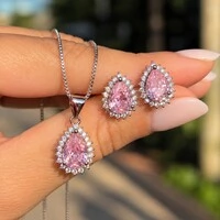 Conjunto Gota de Zircônia Colorida