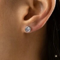 Conjunto Redondo com Zircônia