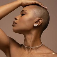 Choker Aro Rígido de Zircônias