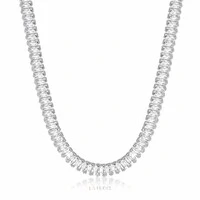 Choker Riviera Baguete