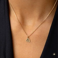 Conjunto Triângulo Diamantado 3D