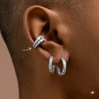 Piercing Fake Degradê de Zircônias