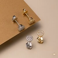 Brinco Chuveirinho Cravejado