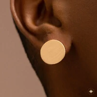 Brinco Redondo Escovado