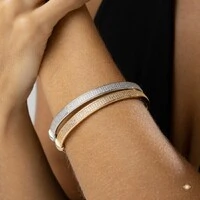 Bracelete Cravejado com Zircônias