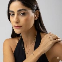 Conjunto Infinito Cravejado com Zircônias