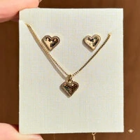 Conjunto Coração Diamantado