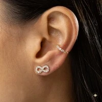 Conjunto Infinito Cravejado com Zircônias
