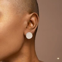 Brinco Redondo Escovado