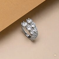 Piercing Fake Degradê de Zircônias