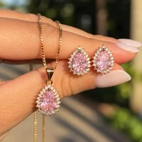 Conjunto Gota de Zircônia Colorida