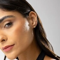 Brinco Coração Diamantado