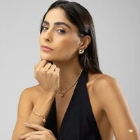 Bracelete Aberto Bola Lisa