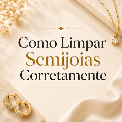 Como Limpar Semijoias Corretamente Sem Danificar o Banho
