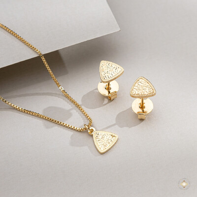 Foto Conjunto Triângulo Diamantado 3D