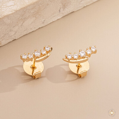 Foto Brinco Mini Earcuff com Zircônias