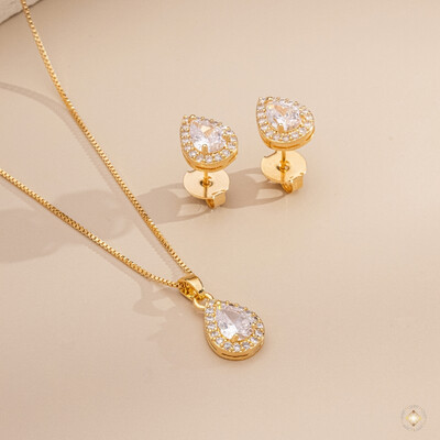 Foto Conjunto Gota Cravejado