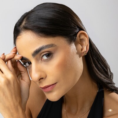 FotoBrinco Diamantado Triângulo 3D