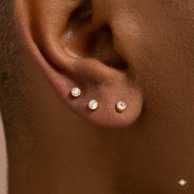 Foto Brinco Ponto de Luz PP Minimalista