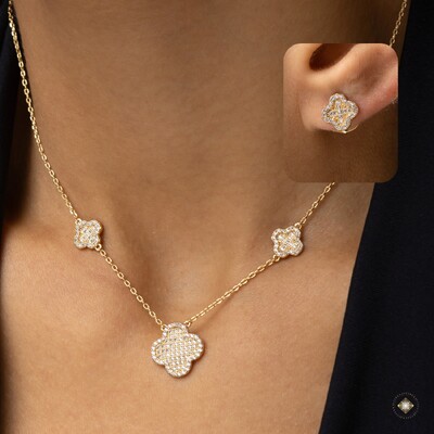 Foto Conjunto Trevo Cravejado