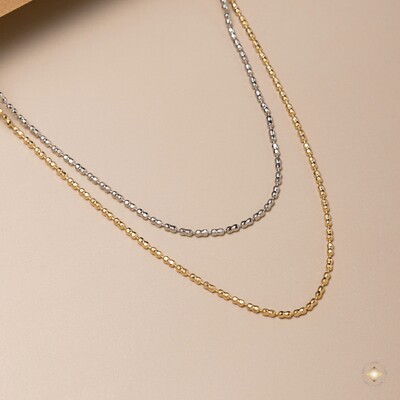 FotoChoker Elos Duas Bolinhas Lisas