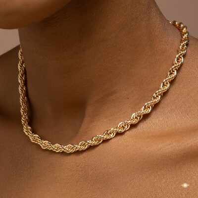 Foto Colar Torcido Malha Baiana