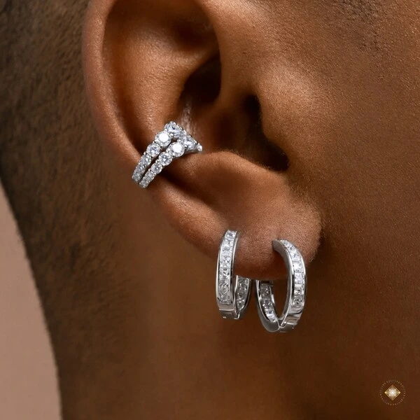 Piercing Fake Degradê de Zircônias