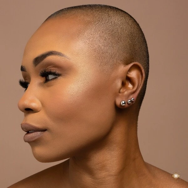 Trio de Brincos de Bolas