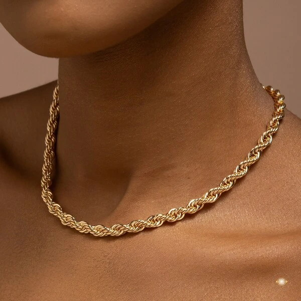 Colar Torcido Malha Baiana