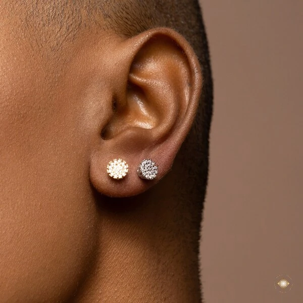 Brinco Chuveirinho Cravejado