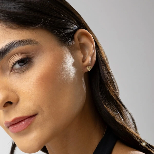 Conjunto Coração Diamantado