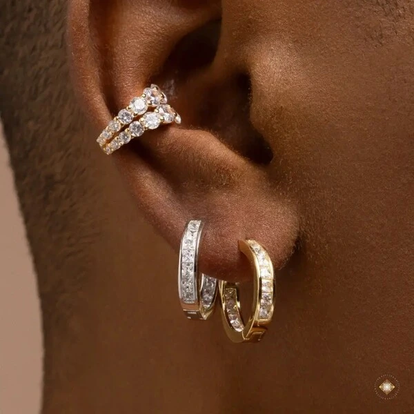 Piercing Fake Degradê de Zircônias