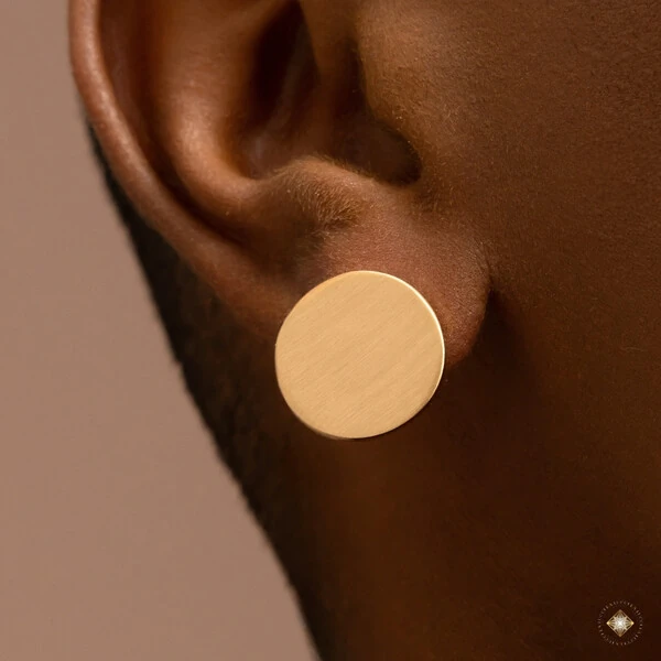 Brinco Redondo Escovado