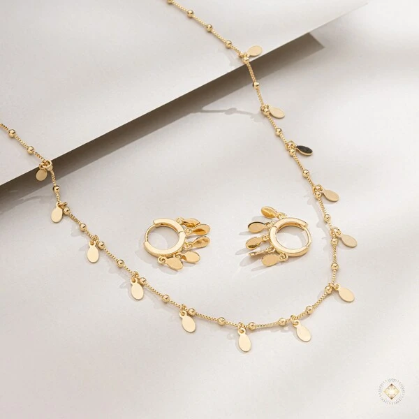 Conjunto Medalhinhas Ovais