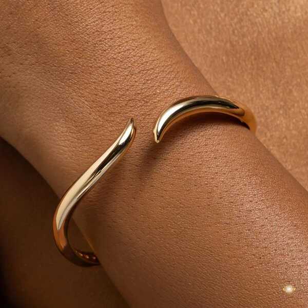 Bracelete Contorno Ondulado