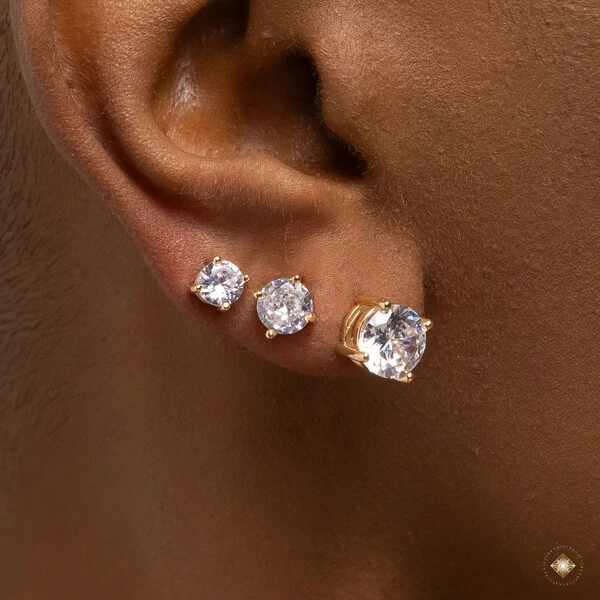 Brinco Ponto de Luz Zircônia