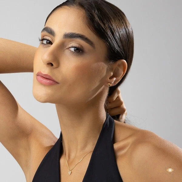 Conjunto Coração Diamantado