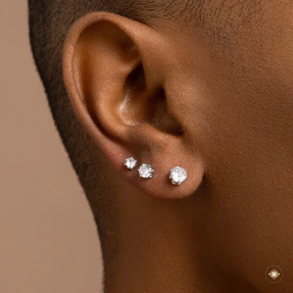 Trio de Pontinhos de Luz com Zircônias