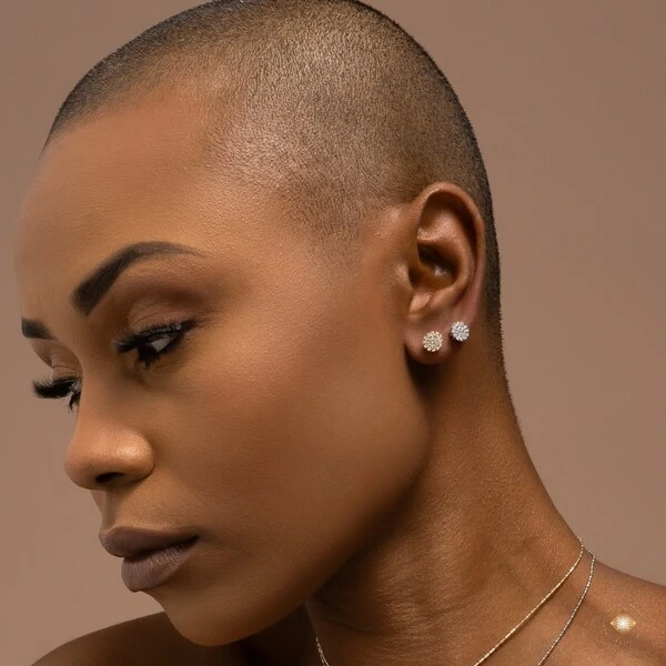 Brinco Chuveirinho Cravejado