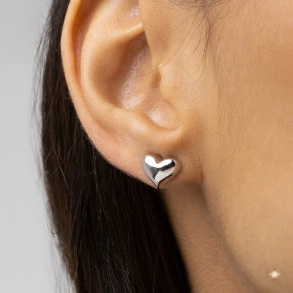 Brinco Coração Liso