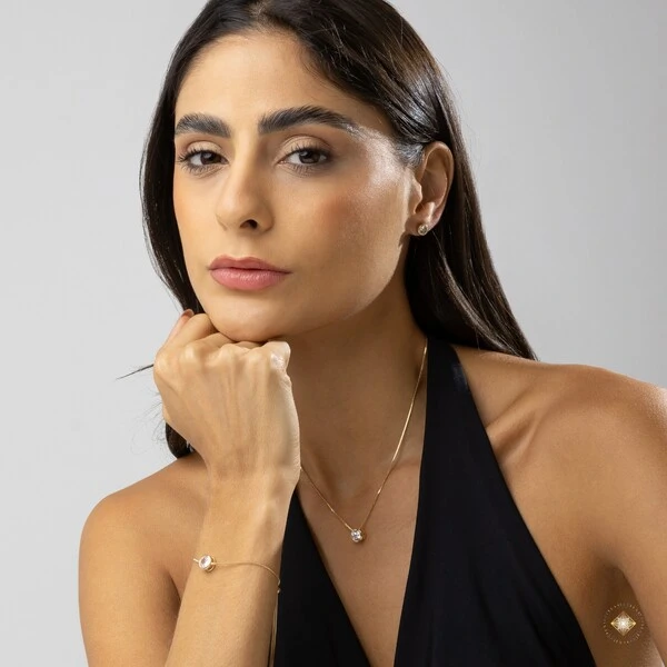 Conjunto Redondo com Zircônia