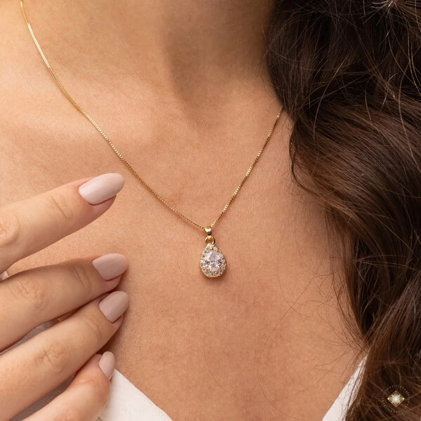 Conjunto Gota Cravejado