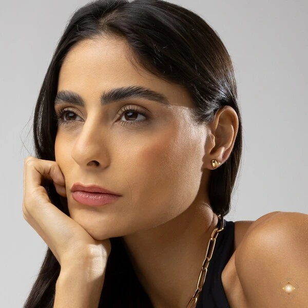 Brinco Coração Liso