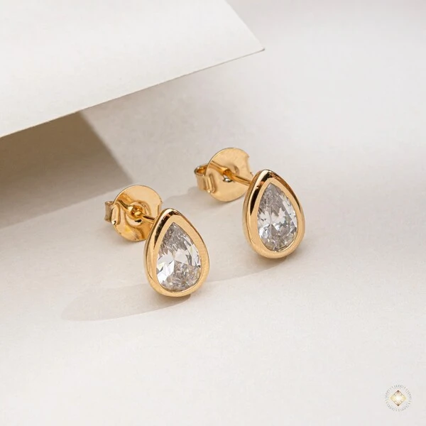 Conjunto Gota com Zircônia
