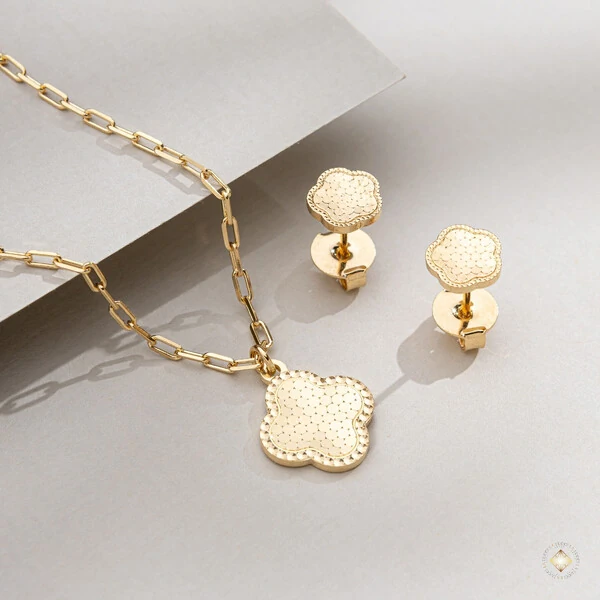 Conjunto Flor Diamantada