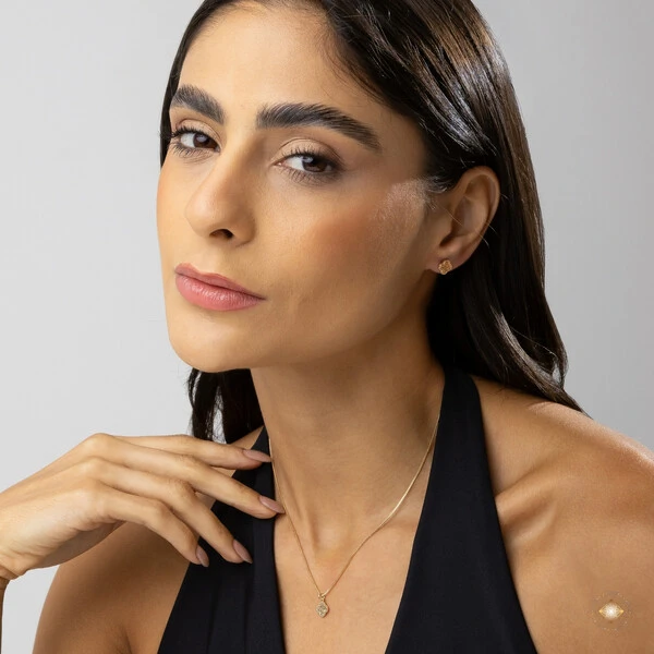 Conjunto Trevo Diamantado 3D