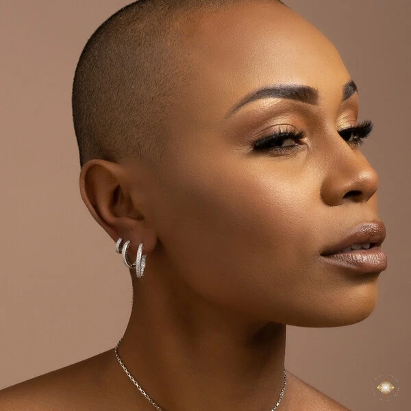 Trio de Argolas Cravejadas Inside Out