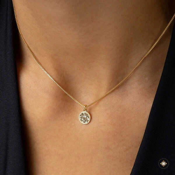 Conjunto Redondo Diamantado 3D